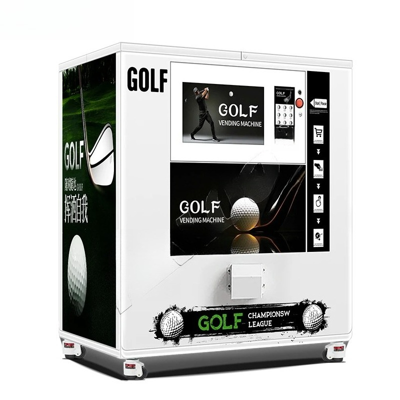 Vending Machine Qr Code - เครื่องจำหน่ายลูกกอล์ฟแบบหยอดเหรียญและระบบชำระเงินด้วยคิวอาร์โค้ด รุ่นใหม่ปี 2026 จาก FL Custom