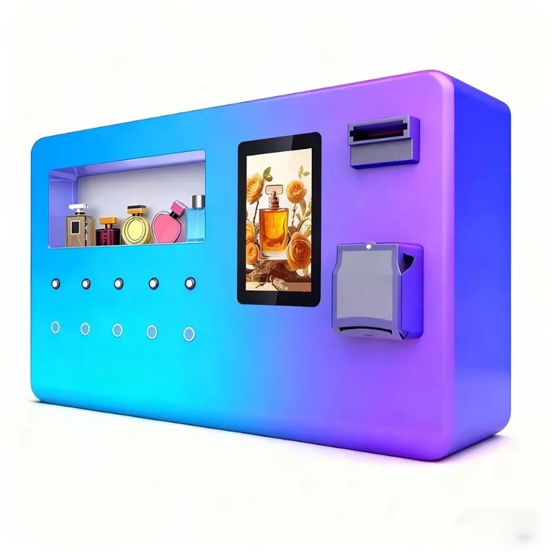 ตู้จำหน่ายน้ำหอมแบบตั้งโต๊ะขนา - Vending Machine Qr Code บทวิจารณ์และราคา