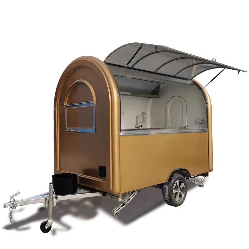 รถขายอาหารเคลื่อนที่ รถขายกาแฟ - Hot Dog Vending Cart บทวิจารณ์และราคา