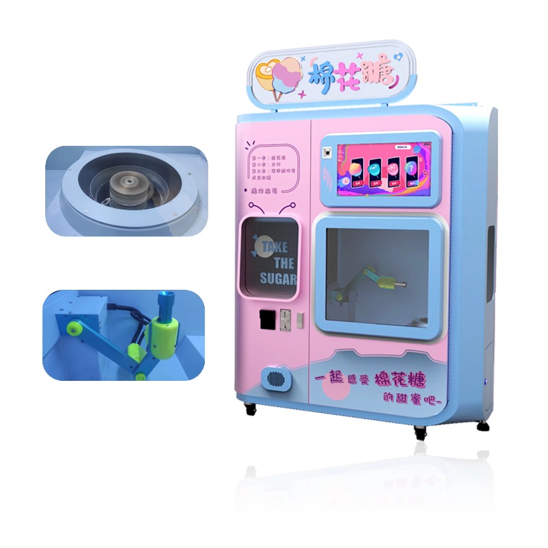 เครื่องทำสายไหมอัตโนมัติ เครื่ - Candy Vending Machine บทวิจารณ์และราคา