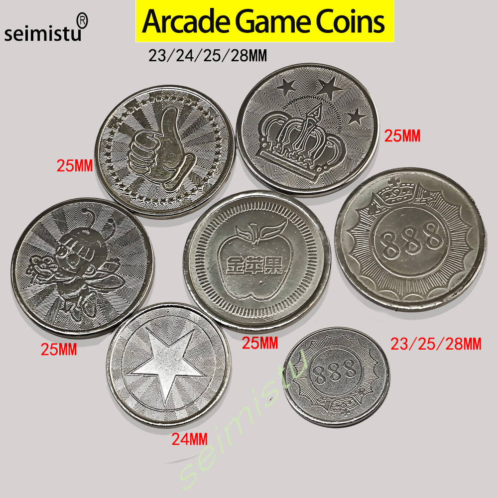 เหรียญสแตนเลส 100 ชิ้น ขนาด 23 - Arcade Vending Machine บทวิจารณ์และราคา