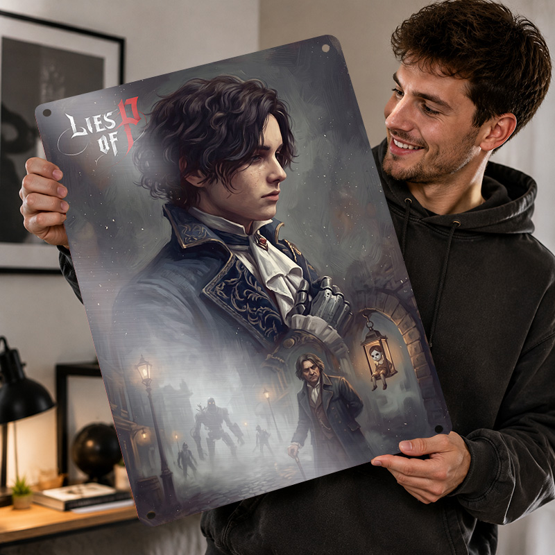 โปสเตอร์ลาย Lies Of P ป้ายโลหะ - Arcade Quest บทวิจารณ์และราคา