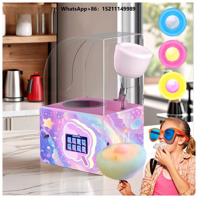 เครื่องทำสายไหมอัตโนมัติขนาดเล - Candy Vending Machine บทวิจารณ์และราคา
